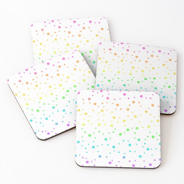 Item preview, Rainbow Gradient Polka Dots #2 designed and sold by Whoopsidoodle.
