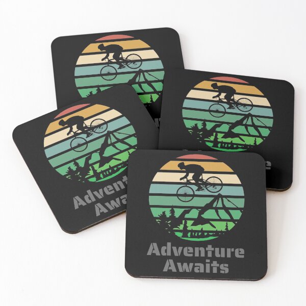 Item preview, Adventure Awaits | Mountain Biking  designed and sold by InkItStudio.