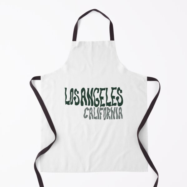 Item preview, Los Angeles California green hand lettering designed and sold by sheyenneday.