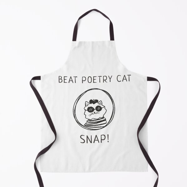 Item preview, Beat poetry cat snap! designed and sold by Lisa Lucero.