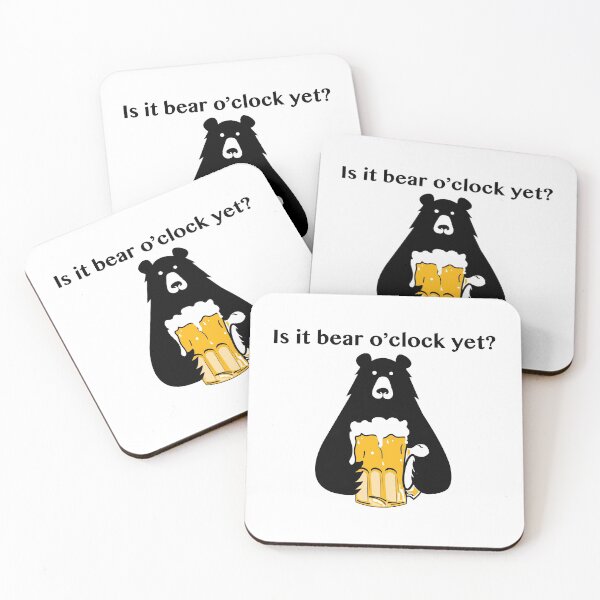 Item preview, Is it bear o'clock yet? designed and sold by AnimalCreations.