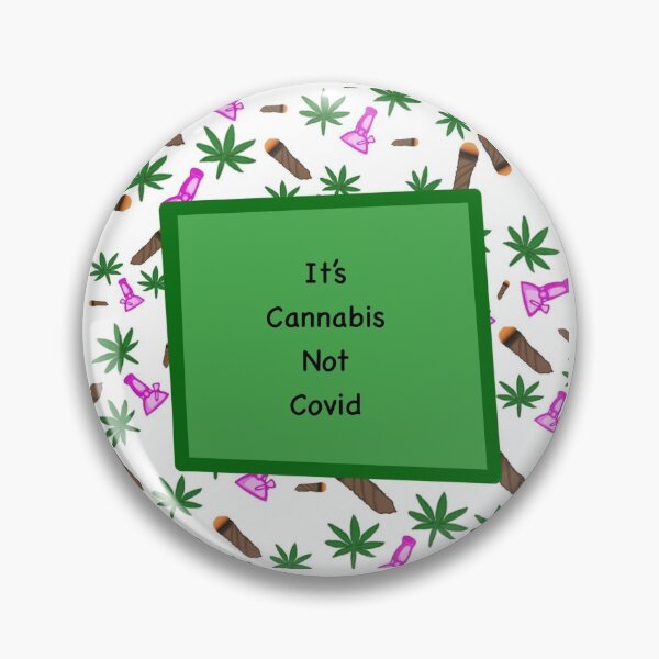 Item preview, Cannabis not covid designed and sold by Imperioimpala.