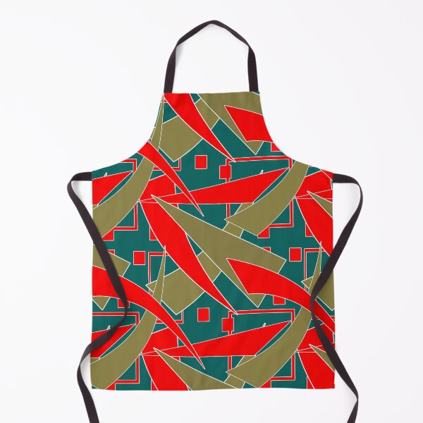Item preview, Geometric patterns, red, green, texture, background,figure, geometric pattern designed and sold by fuzzyfox.