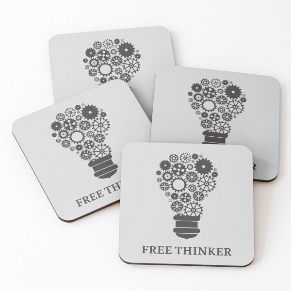 Item preview, Free Thinker: Gray Selection designed and sold by Intuitive Engines Apparel Co..