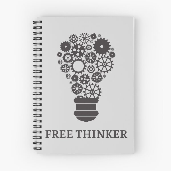 Item preview, Free Thinker: Gray Selection designed and sold by Intuitive Engines Apparel Co..