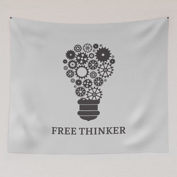 Item preview, Free Thinker: Gray Selection designed and sold by Intuitive Engines Apparel Co..