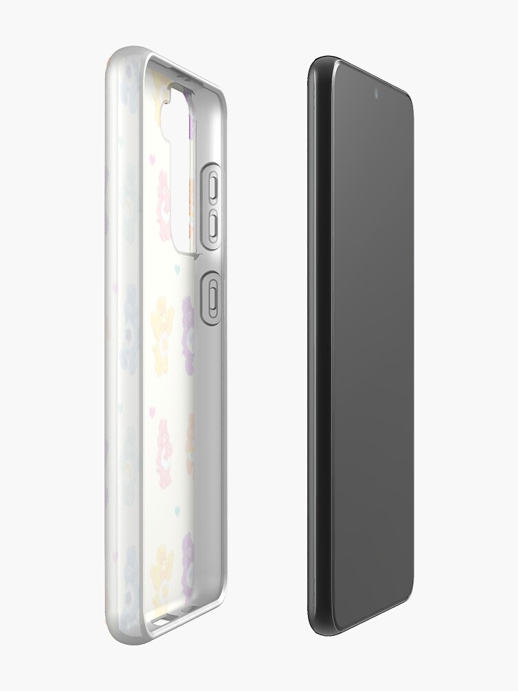 Alternate view of Colorful Glitter Bears Samsung Galaxy Phone Case