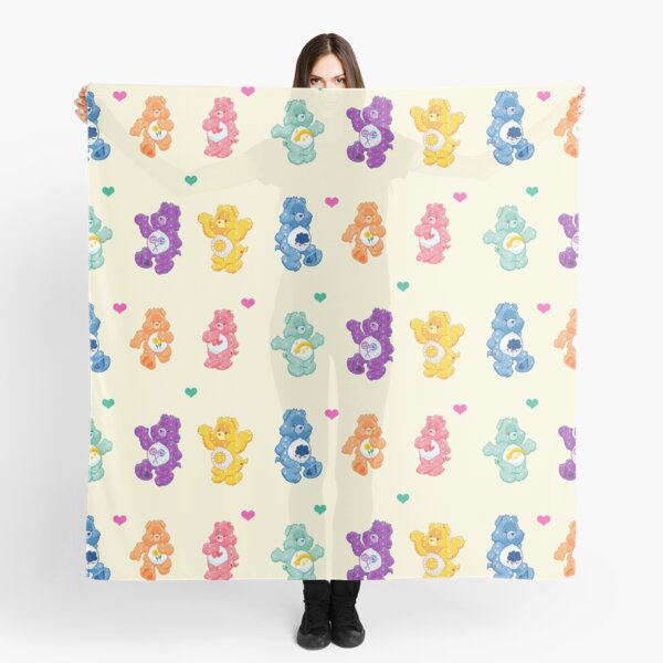 Colorful Glitter Bears  Scarf
