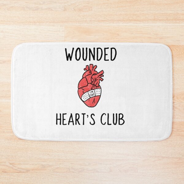 Item preview, Wounded heart's club designed and sold by Lisa Lucero.