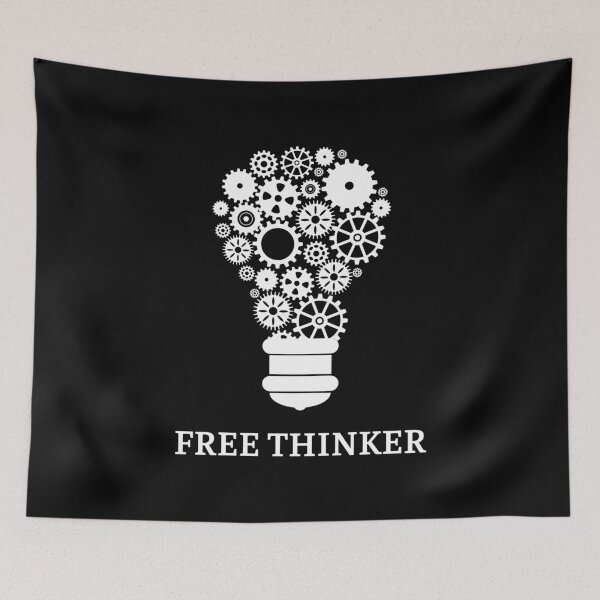 Item preview, Free Thinker: Black Selection designed and sold by Intuitive Engines Apparel Co..