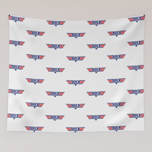 Item preview, Joe Biden - Top Gun Inspired Design - Blue And Red designed and sold by MoopCatSwag.