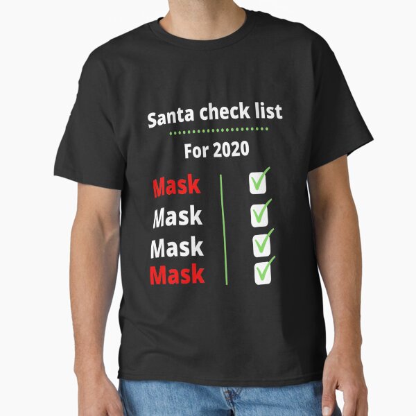 Item preview, Santa's new checklist for christmas 2020-2021 designed and sold by Ldesigns1.
