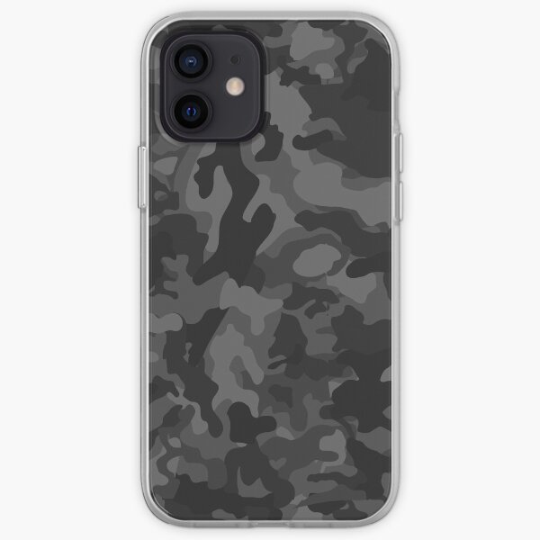 Black Camouflage Pattern iPhone Case & Cover Phone Case & Cover iPhone Soft Case
