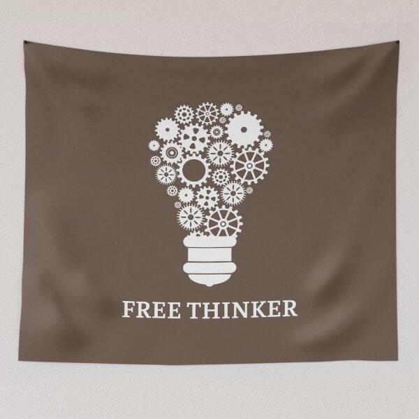 Item preview, Free Thinker: Brown Selection designed and sold by Intuitive Engines Apparel Co..