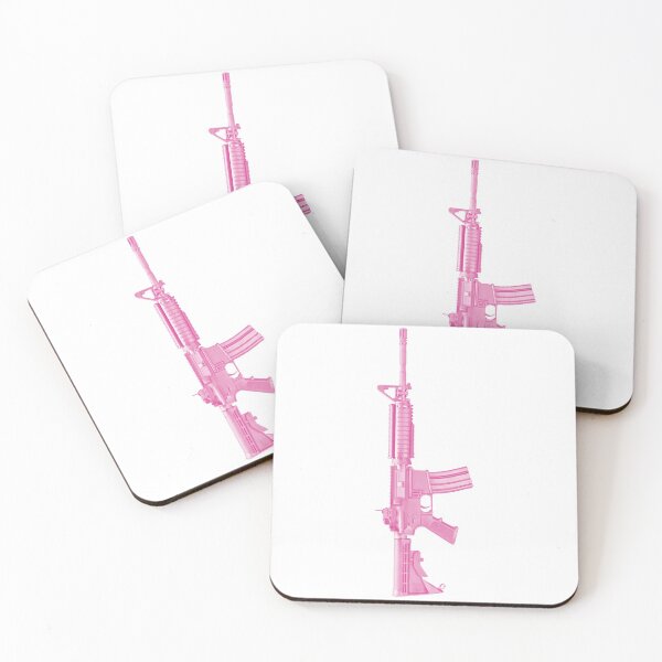 Item preview, Pink M4 / AR-15 Rifle designed and sold by The Other Booth's Merch.