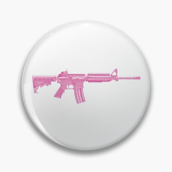 Item preview, Pink M4 / AR-15 Rifle designed and sold by The Other Booth's Merch.