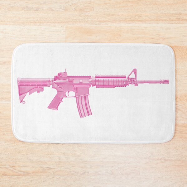 Item preview, Pink M4 / AR-15 Rifle designed and sold by The Other Booth's Merch.