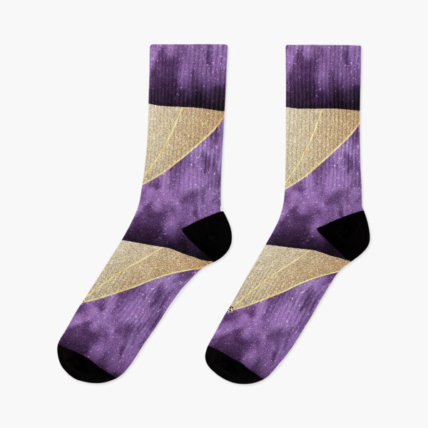 Item preview, Purple Velvet Pattern Gold Glitter Fashion Geometric designed and sold by Jolly-Yosei.