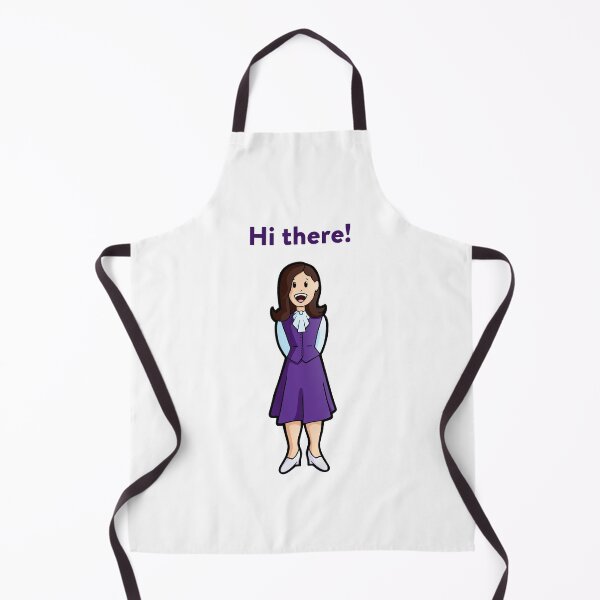 Item preview, Hi There! (Janet - The Good Place) designed and sold by GoldenArchelon.
