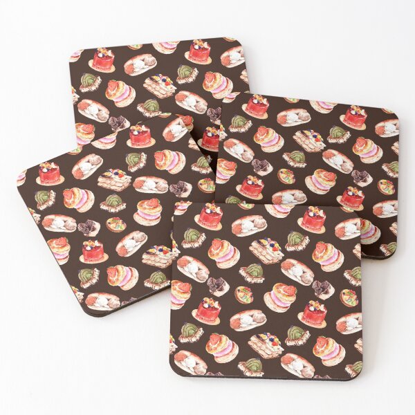 Item preview, Artisan Bakery Desserts Pattern designed and sold by Alicia Chee.