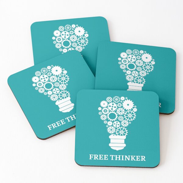 Item preview, Free Thinker: Turquoise Selection  designed and sold by Intuitive Engines Apparel Co..