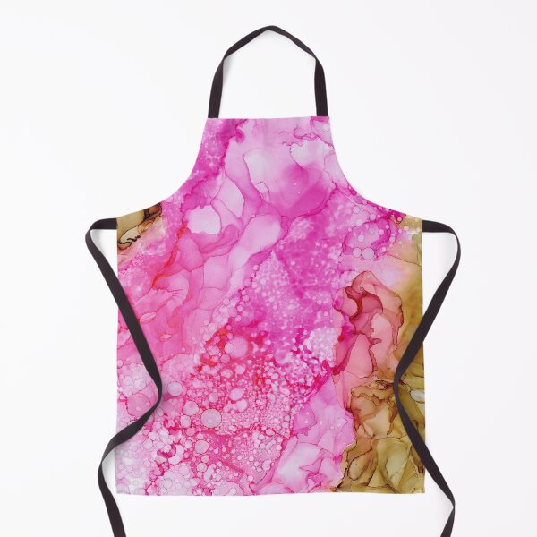 Item preview, Pink Brown Abstract: Original Alcohol Ink Painting by Herzart designed and sold by herzart.