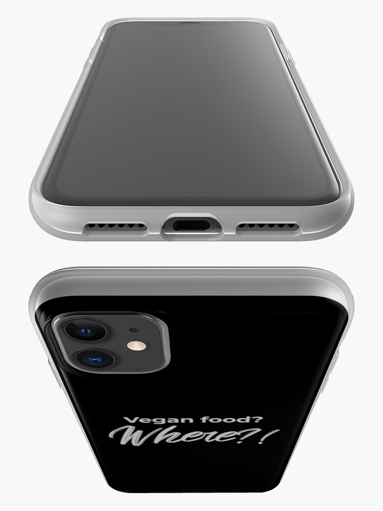 Alternate view of Vegan Food? Where? iPhone Case & Cover