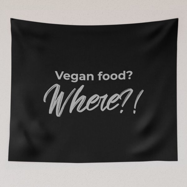 Item preview, Vegan Food? Where? designed and sold by Sweevy Swag.