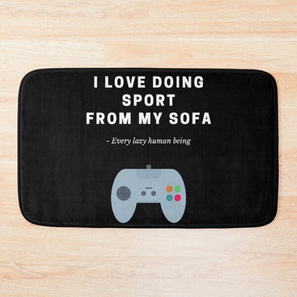Item preview, I love doing sport from my sofa designed and sold by Stylekingdom.