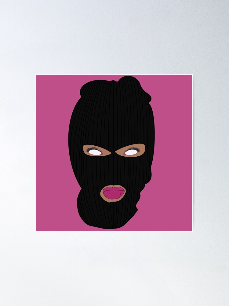 Custom balaclava face ski mask Baddie gangsta ski mask aesthetic