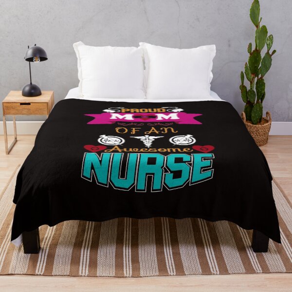 Item preview, Proud Mom of an Awesome Nurse designed and sold by cutitoutsir.