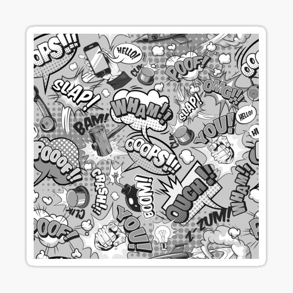 Item preview, Comic art bubbles designed and sold by Brendsy.