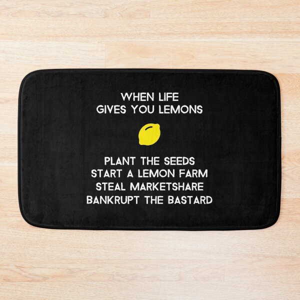 Item preview, When Life Gives You Lemons Funny Gardening Quote designed and sold by OldCamp.