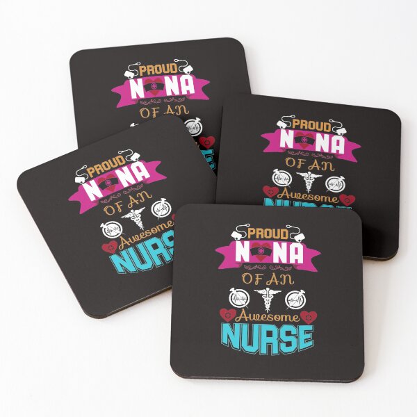 Item preview, Proud Nana of an Awesome Nurse designed and sold by cutitoutsir.