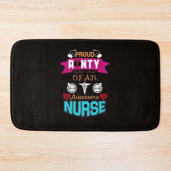 Item preview, Proud Aunty of an Awesome Nurse designed and sold by cutitoutsir.