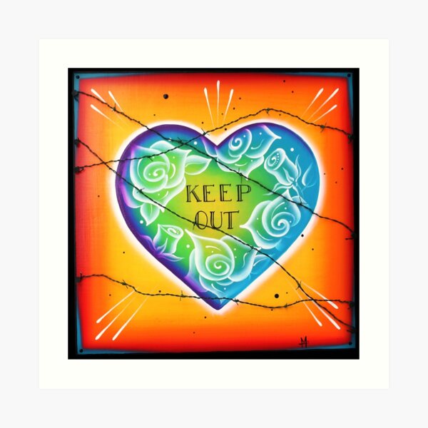 No Love Art Print