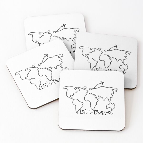 Item preview, Let's travel the world designed and sold by LO QUE DICE TU ALMA .