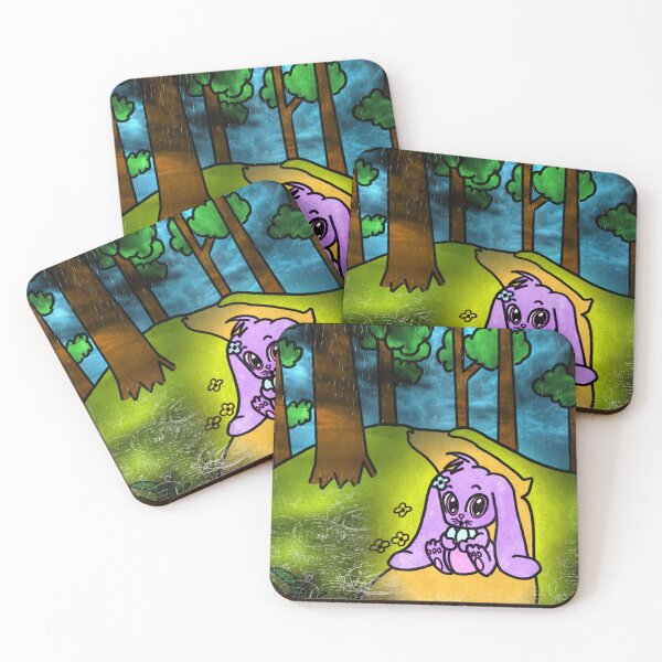 Item preview, Bunny in the Rain designed and sold by LadyCottonTail.