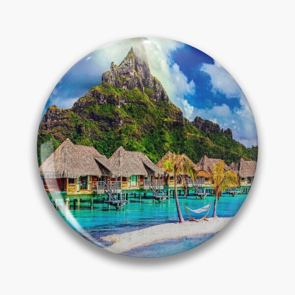 Item preview, fwc 1314 beach bora- bora clouds designed and sold by fred chiea.