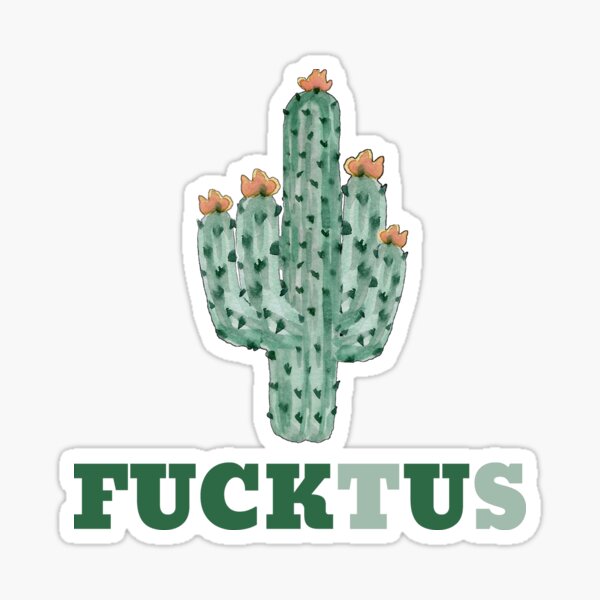 Artikel-Vorschau von Fuck you - Mittelfinger - Stinkefinger - Kaktus - Fucktus, designt und verkauft von DeliveranceNow.