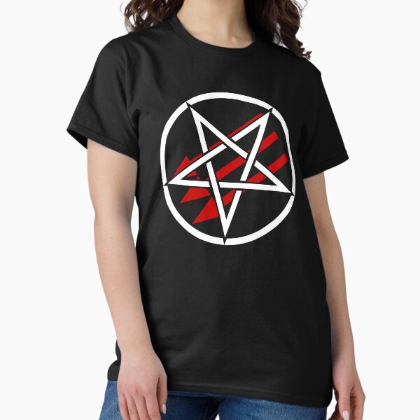 Item preview, Satanischer Antifaschismus - Basic Red & Black designed and sold by QueerSatanic.