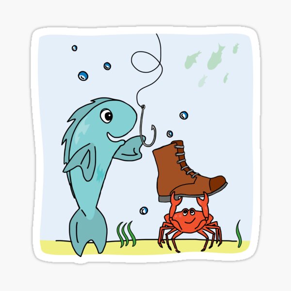 Catch of the Day Sticker