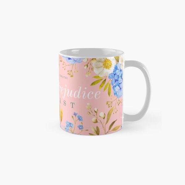 Pink Hydrangea Pride and Prejudice Classic Mug