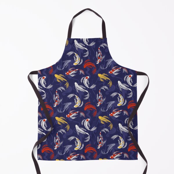 Item preview, Koi Fish - Indigo designed and sold by WeepingRock.