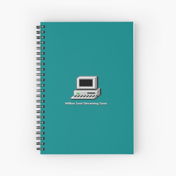 Wilbur Soot Start Screen Spiral Notebook