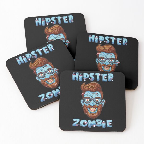 Item preview, Hipster zombie designed and sold by QuenLotta-Arts.
