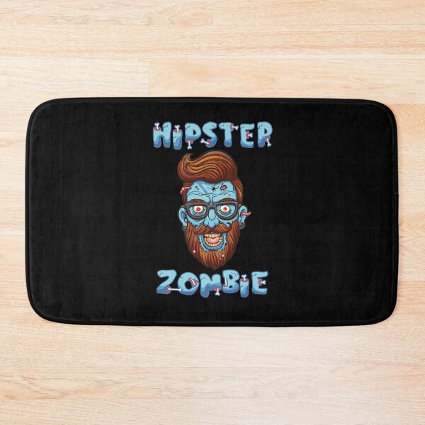 Item preview, Hipster zombie designed and sold by QuenLotta-Arts.