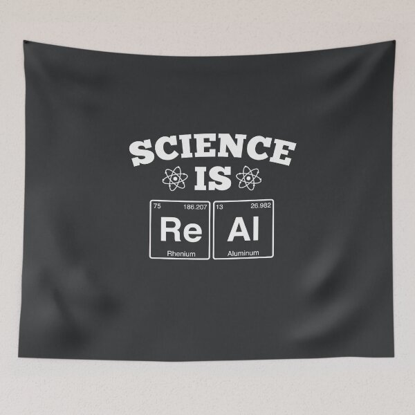 Item preview, Science Is Real Like Magic Periodic Table Chemistry Funny Nerdy Geek Scientific Scientist Physics Nerd Geeky designed and sold by gkao.