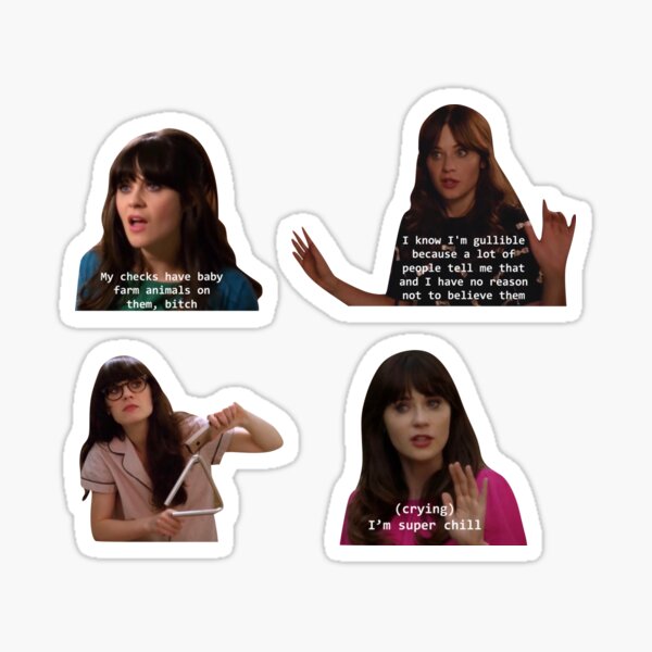 Jessica Day Sticker Pack Sticker
