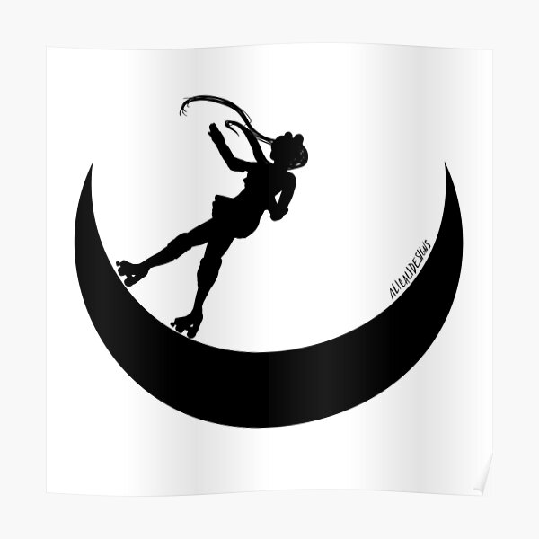 Skater Minimal Posters | Redbubble